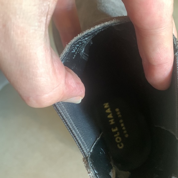 Cole Haan suede ankle boots. Size 5.5 - Picture 6 of 7